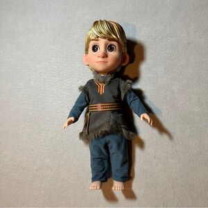 Disney Frozen Animator‎ Kristoff Doll 15” Toddler Boy Figure No Shoes